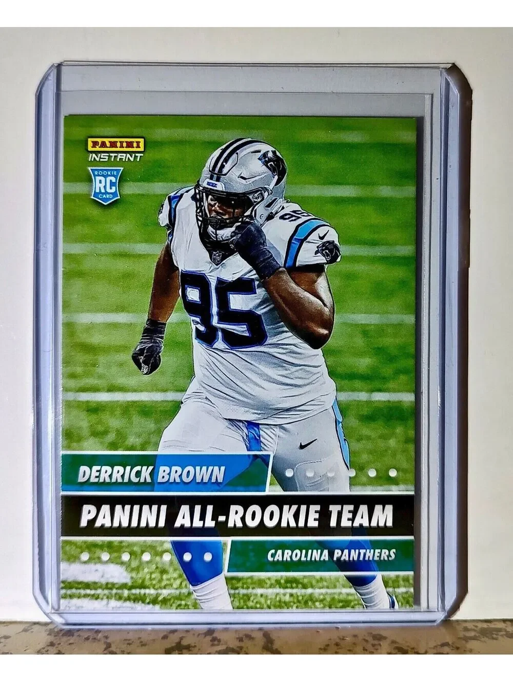 Derrick Brown 2020 Panini All-Rookie Team NFL #14 Card 1 of 648 Panthers